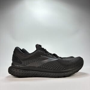Brooks Glycerin 18 Black Running Shoes Sneakers Lace Up 1103291D071 Men’s Size 9